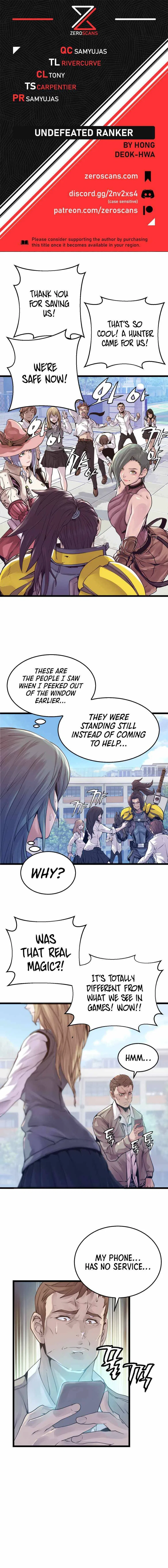 Undefeated Ranker Chapter 5 – Page 1