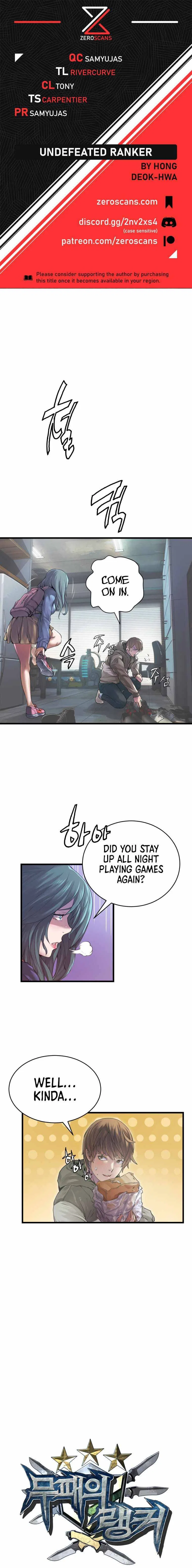 Undefeated Ranker Chapter 3 – Page 1