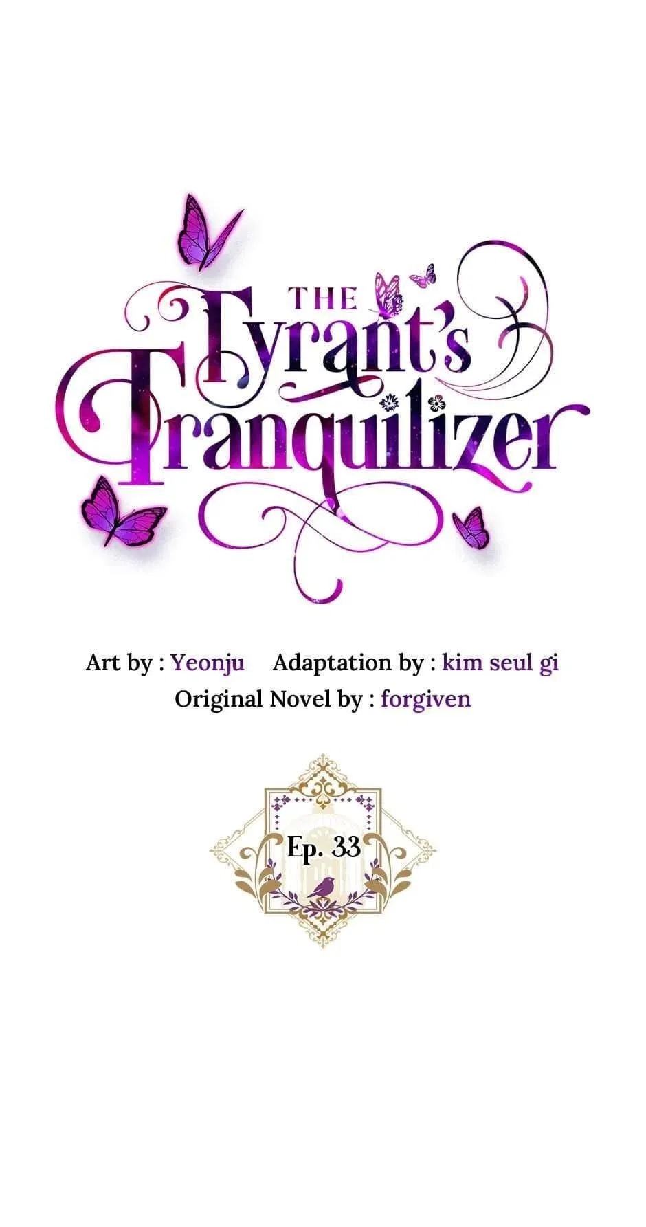 The Tyrant’s Tranquilizer Chapter 33 – Page 1
