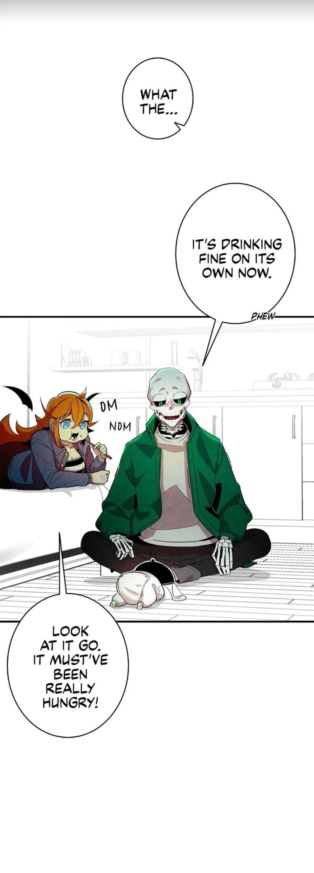 The Skeleton Becomes a Cat Dad Chapter 5 – Page 2