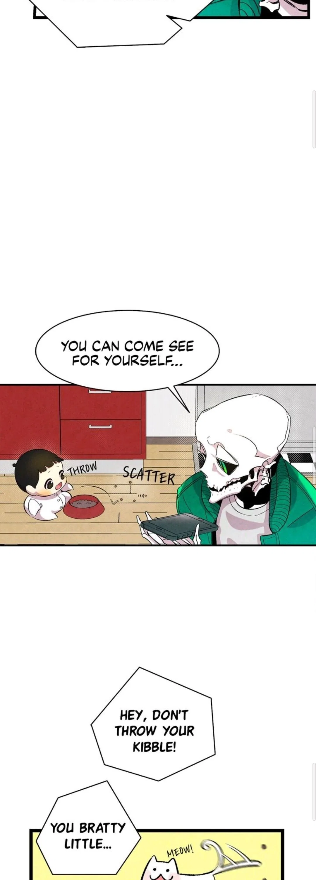 The Skeleton Becomes a Cat Dad Chapter 4 – Page 21
