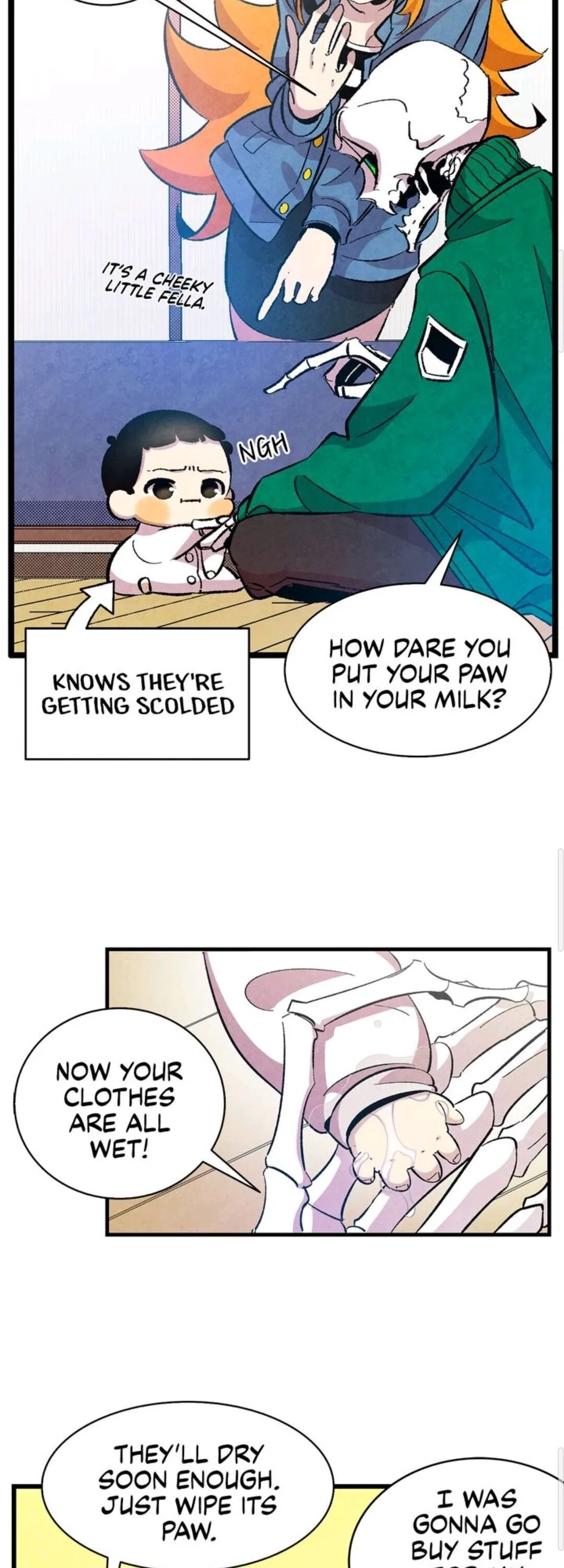 The Skeleton Becomes a Cat Dad Chapter 4 – Page 39