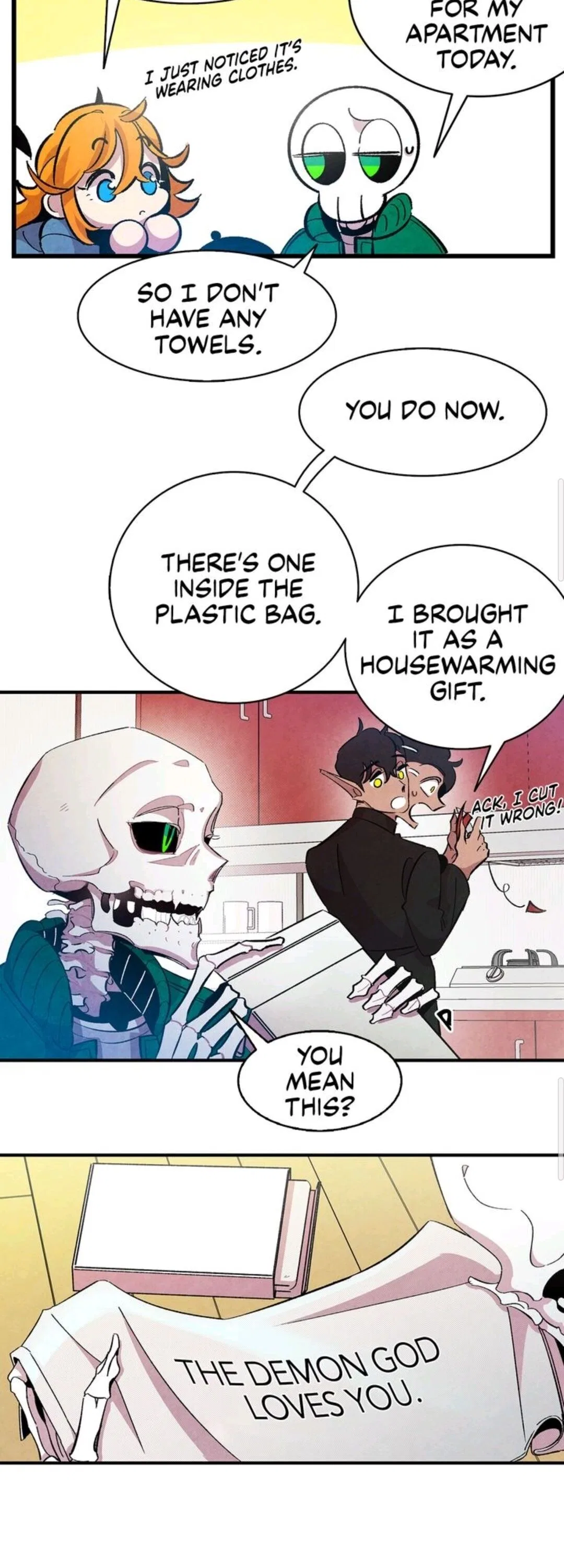 The Skeleton Becomes a Cat Dad Chapter 4 – Page 40