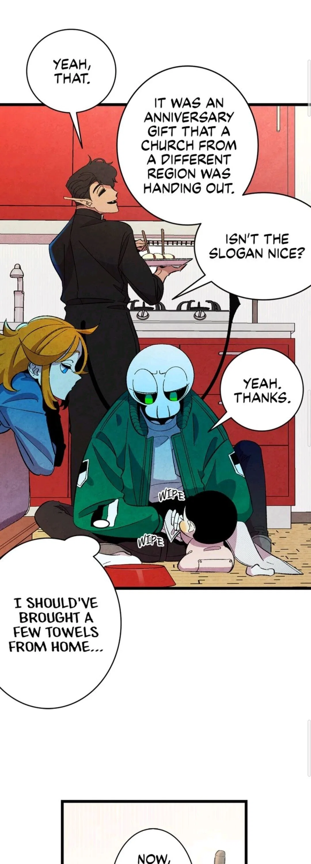 The Skeleton Becomes a Cat Dad Chapter 4 – Page 41