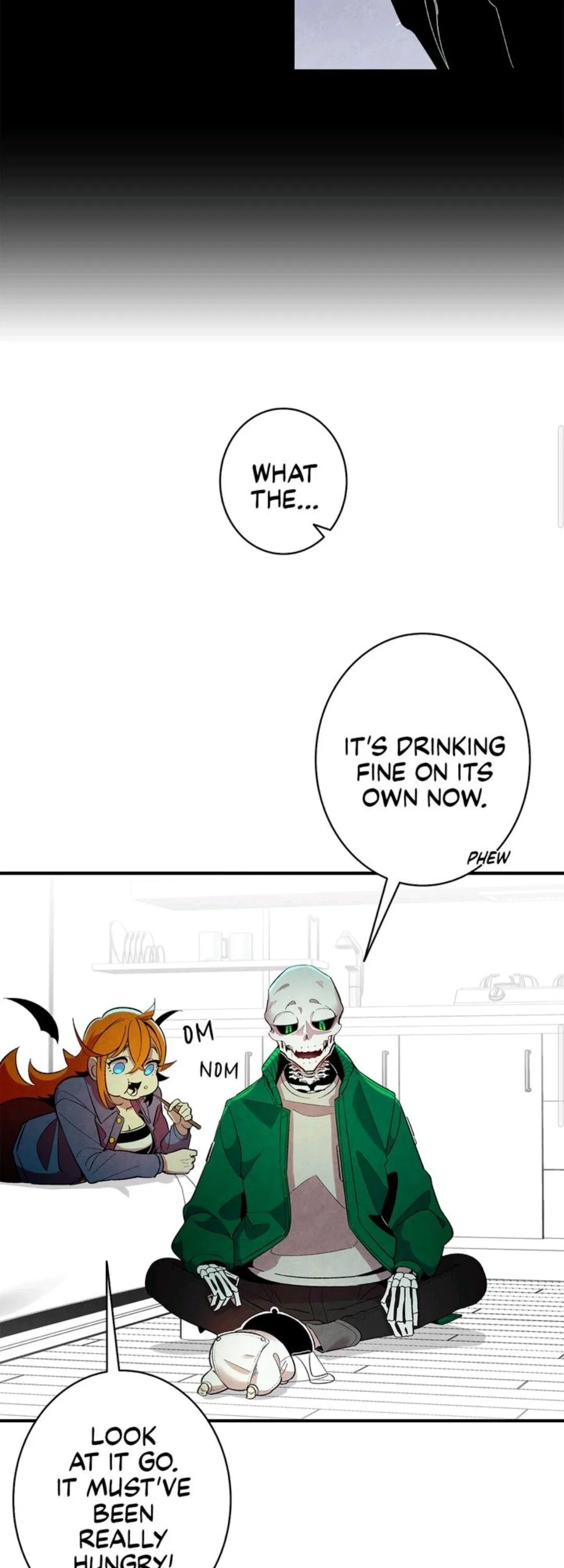 The Skeleton Becomes a Cat Dad Chapter 4 – Page 45