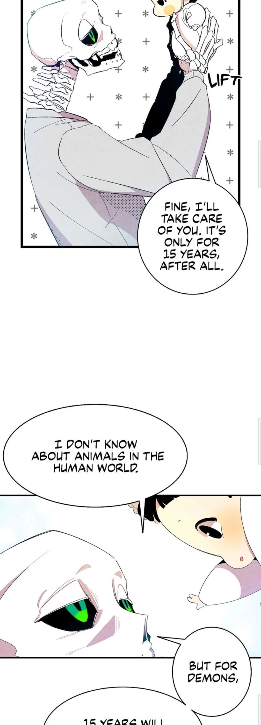 The Skeleton Becomes a Cat Dad Chapter 3 – Page 15