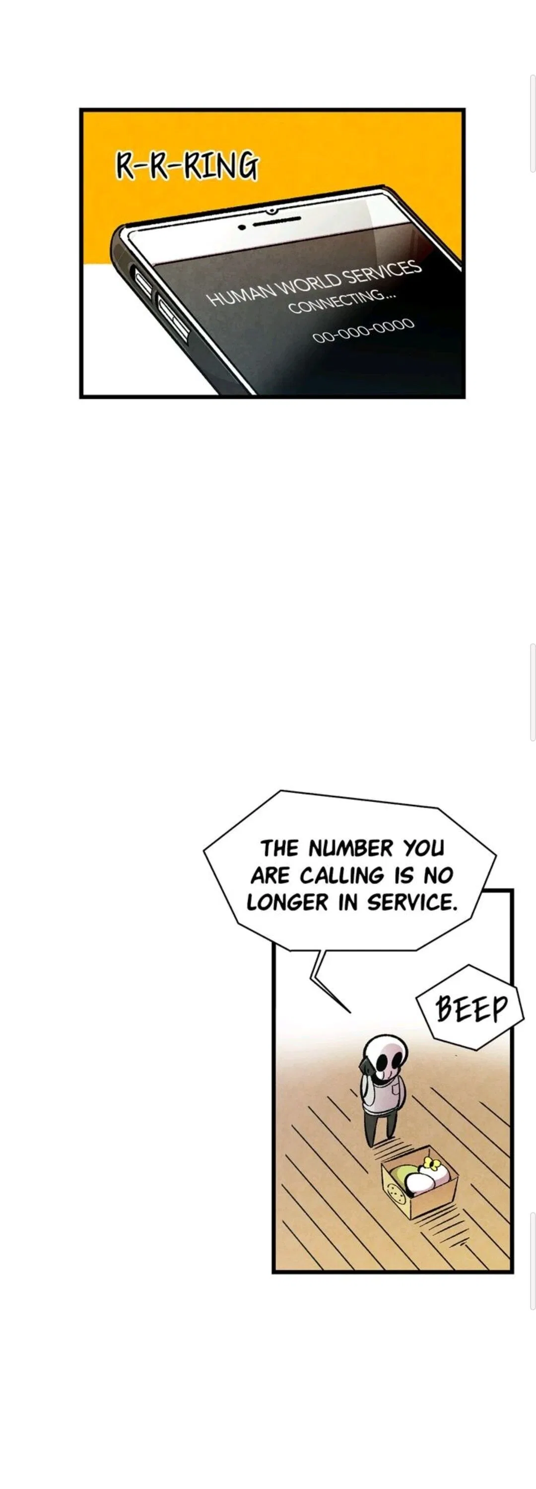 The Skeleton Becomes a Cat Dad Chapter 2 – Page 8