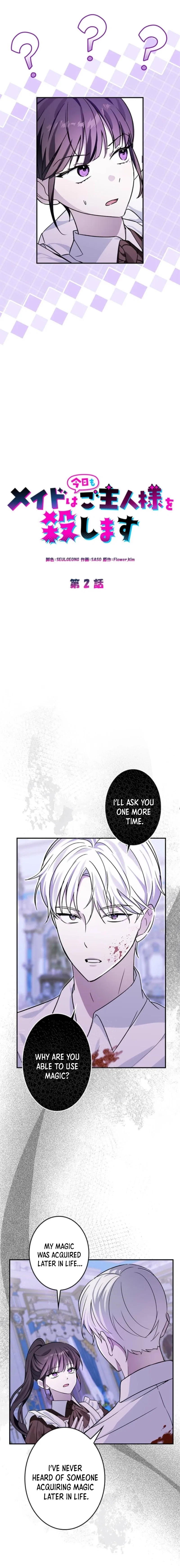The Maid Kills Her Master Again Today Chapter 2 – Page 7