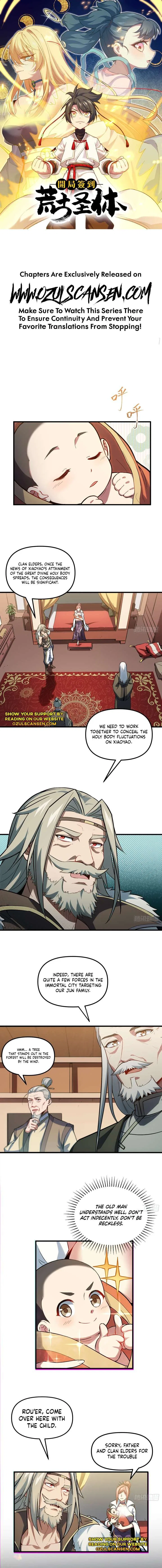 Start by signing in and obtaining the Ancient Divine Body Chapter 2 – Page 2