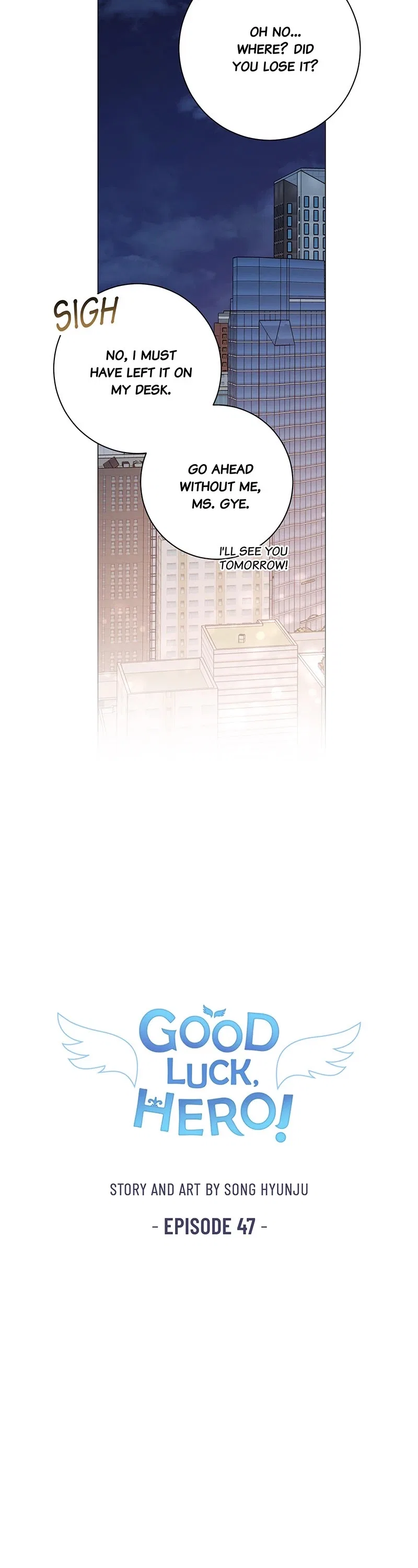 Best Of Luck, Warrior! Chapter 47 – Page 5