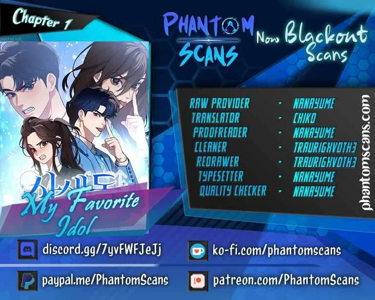 My Favorite Idol Chapter 1 – Page 1