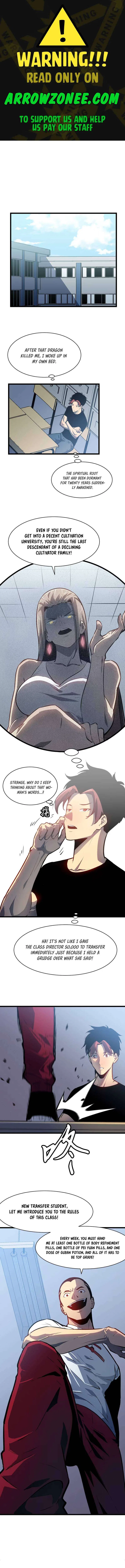 Prepaid Dragon King Tanks Everything! Chapter 2 – Page 1