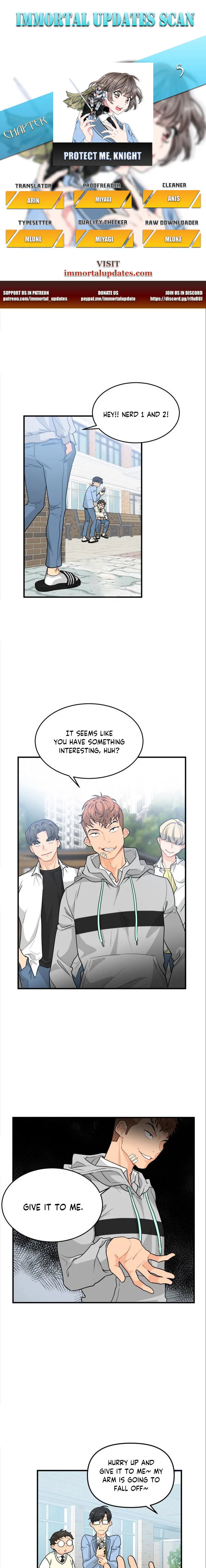 Protect Me, Knight Chapter 5 – Page 1