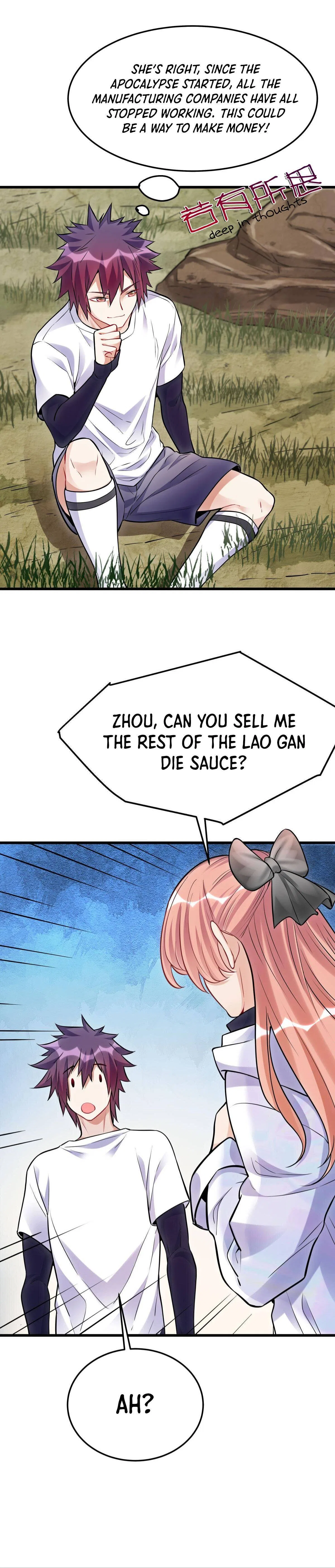In a Post-Apocalyptic World, I’ll Become the Richest Man Ever! Chapter 9 – Page 22