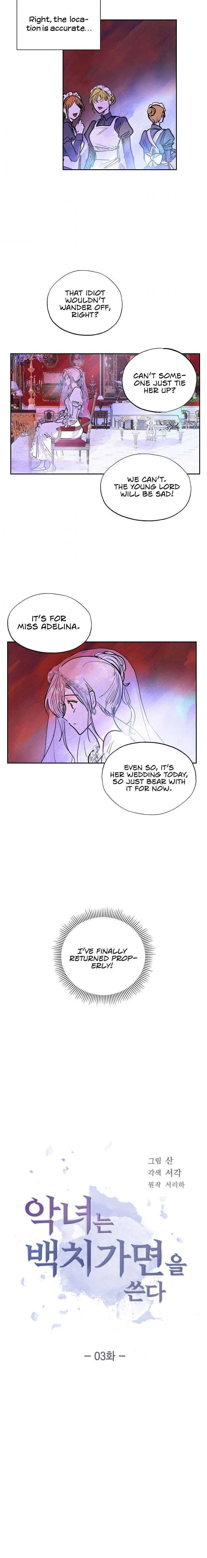 The Villainess Behind the Mask Chapter 3 – Page 3