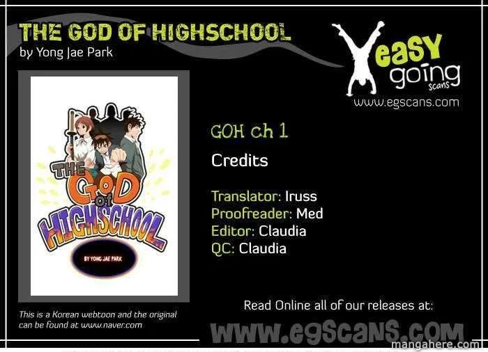 The God of High School Chapter 1 – Page 2