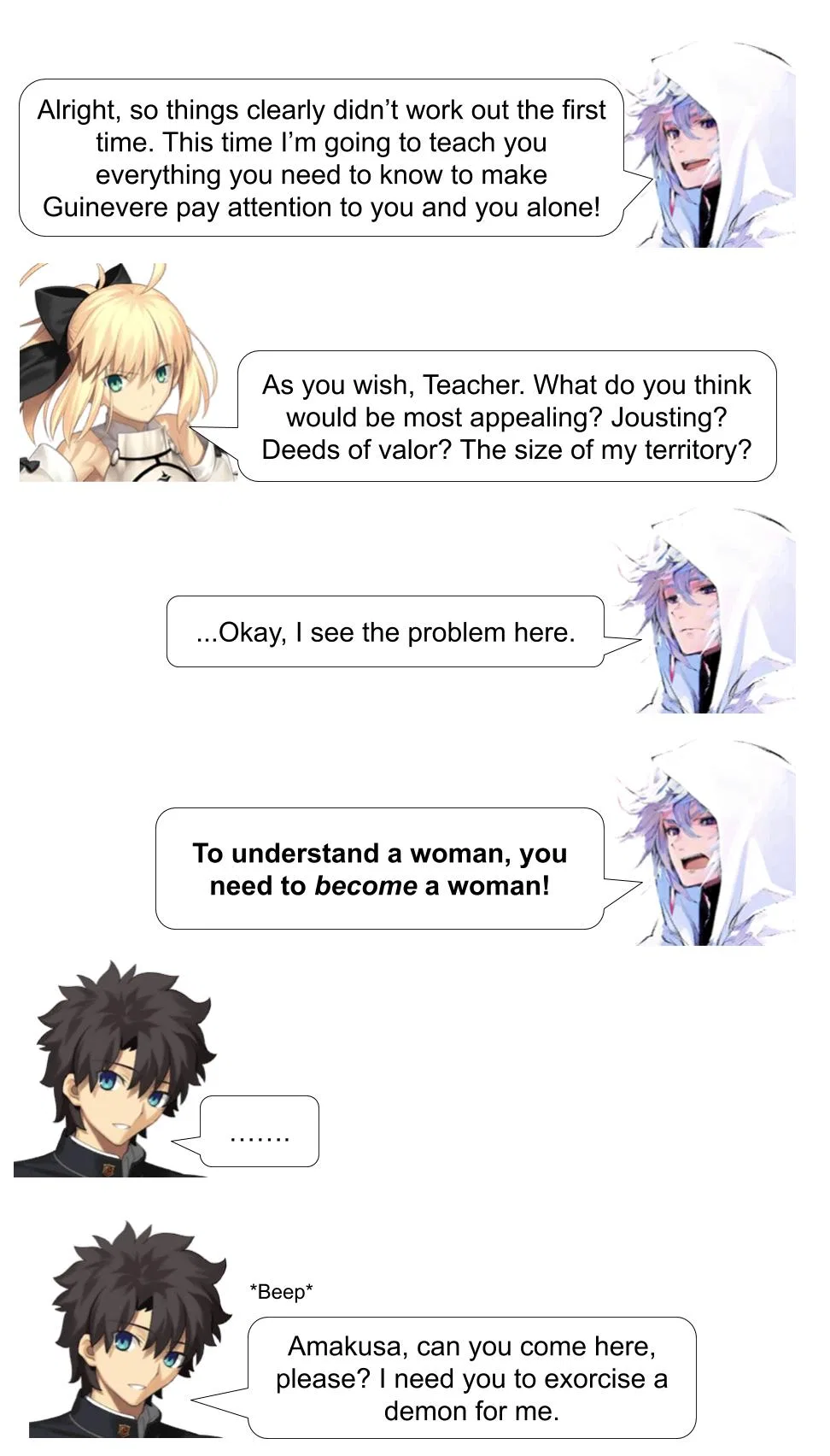 Daily Chaldea Chapter 33 – Page 1