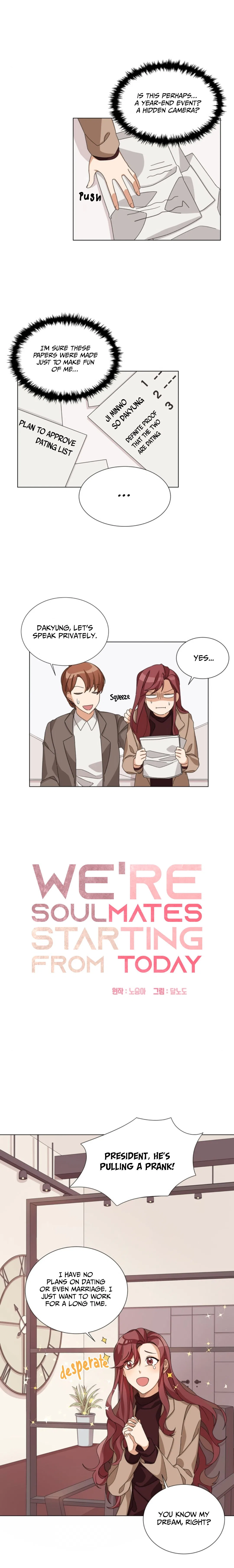 We’re Soulmates Starting From Today Chapter 2 – Page 3