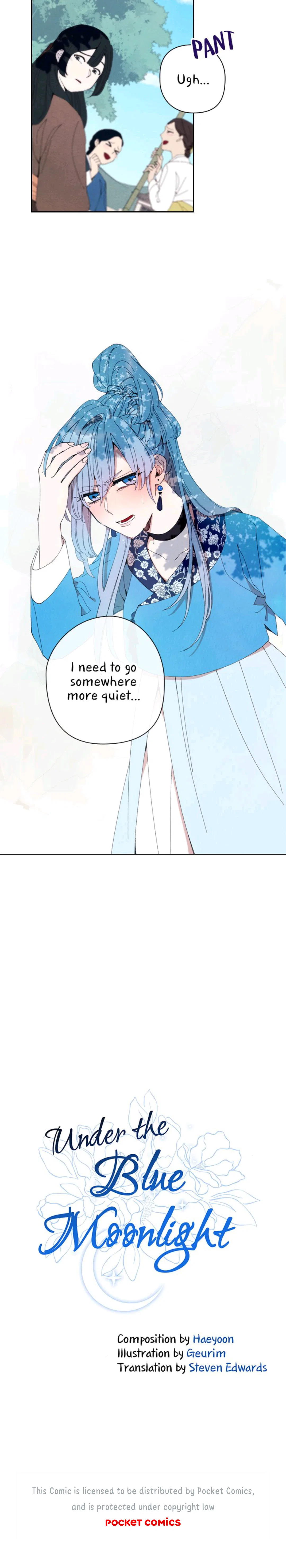 Under The Blue Moonlight Chapter 5 – Page 28