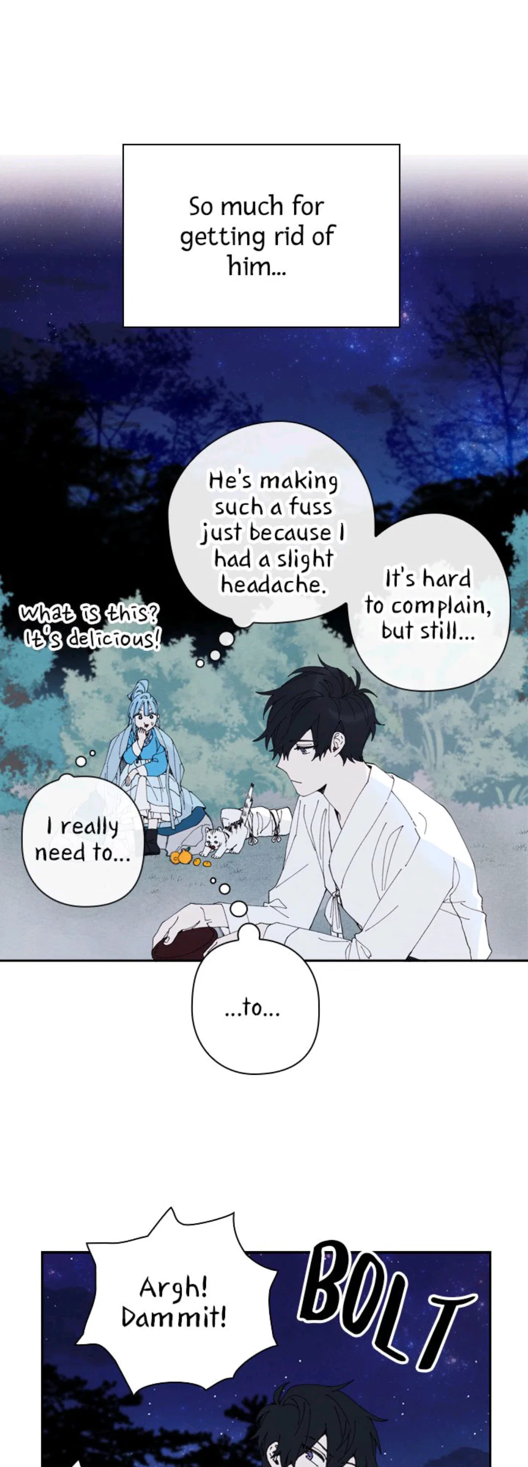 Under The Blue Moonlight Chapter 4 – Page 15