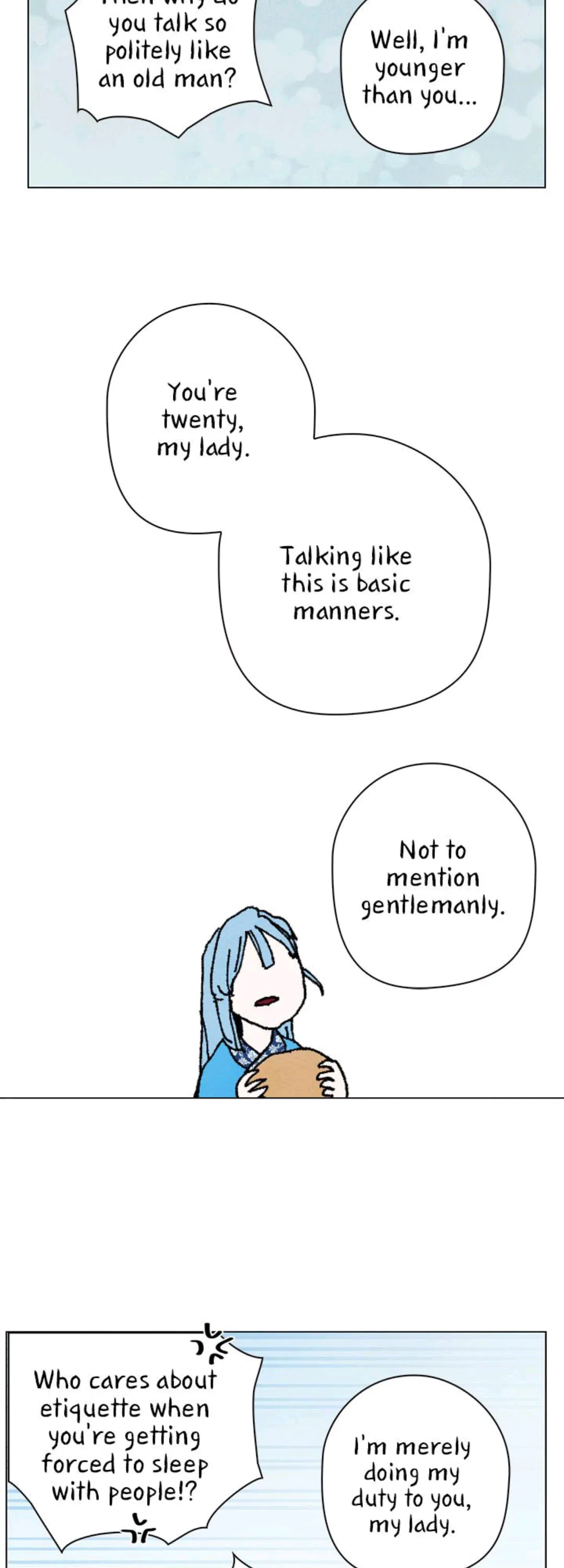 Under The Blue Moonlight Chapter 3 – Page 8