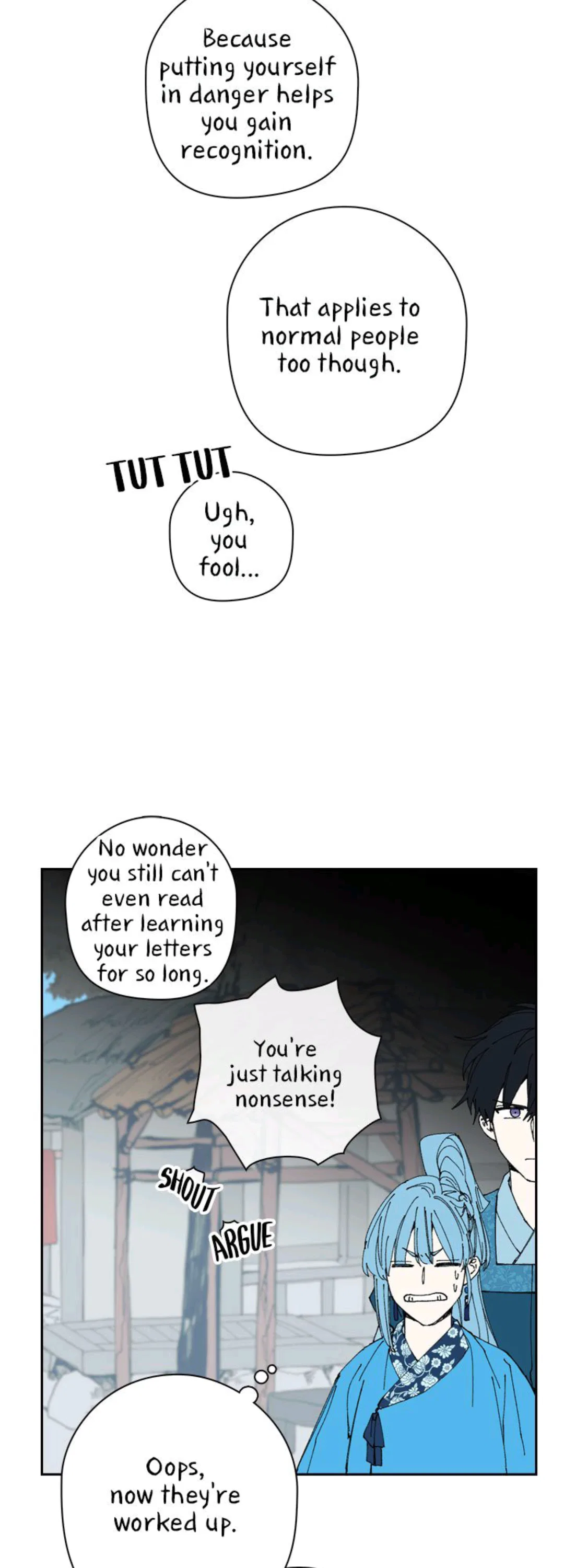 Under The Blue Moonlight Chapter 3 – Page 13