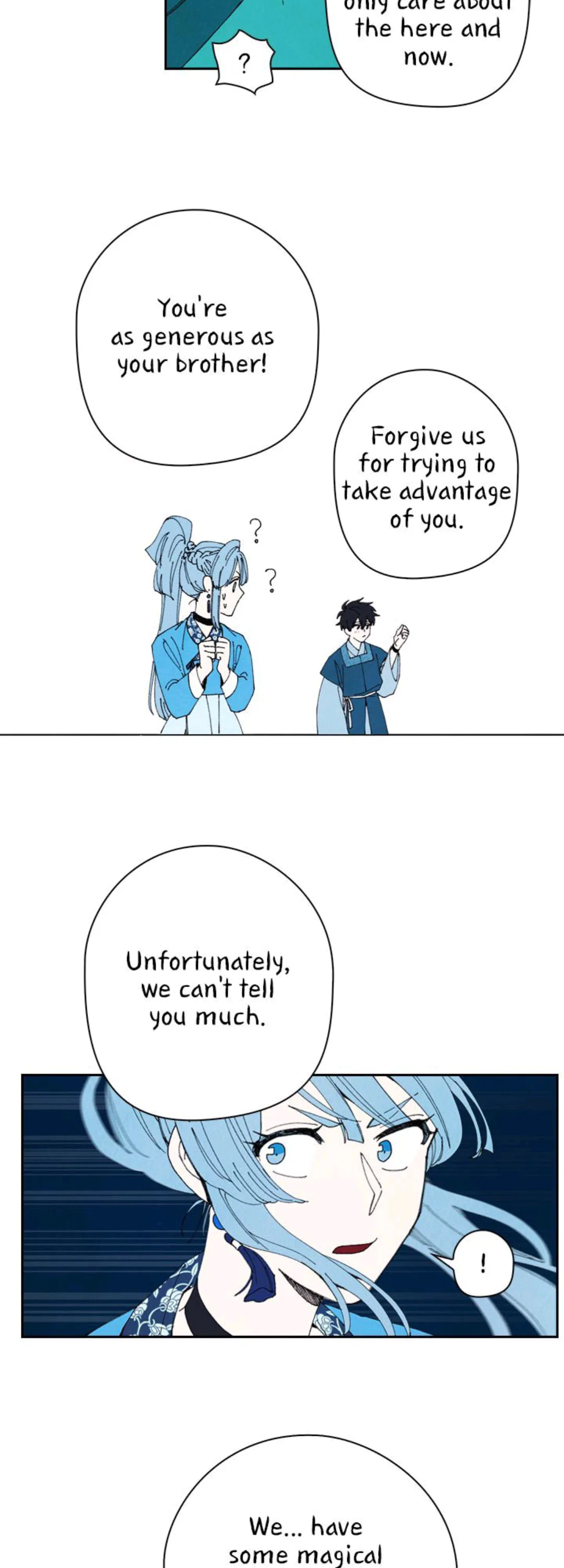 Under The Blue Moonlight Chapter 3 – Page 32