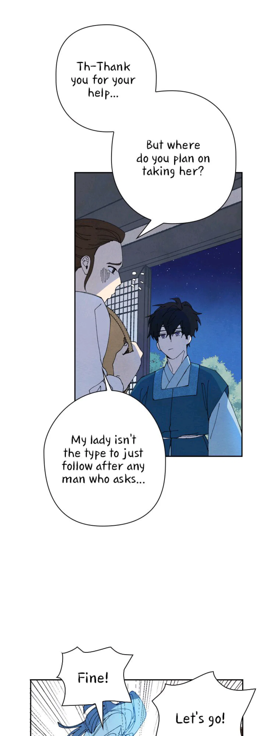 Under The Blue Moonlight Chapter 2 – Page 9