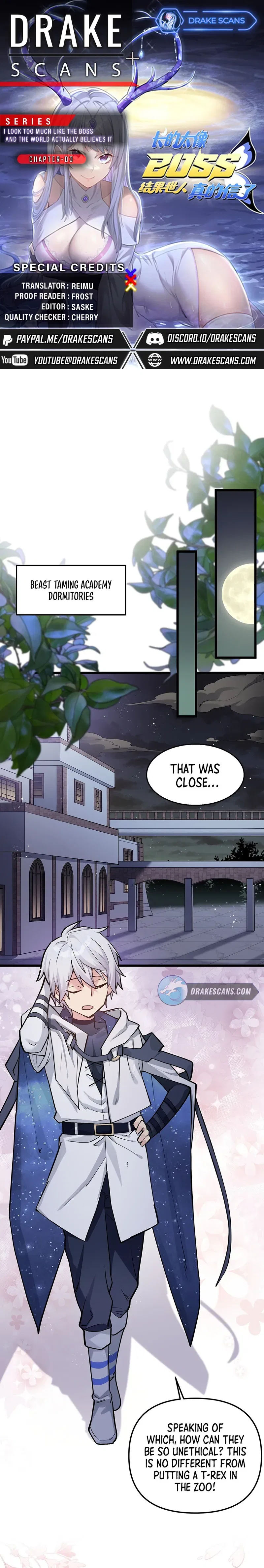 I Look Too Much Like The Boss And The World Actually Believes It Chapter 3 – Page 1