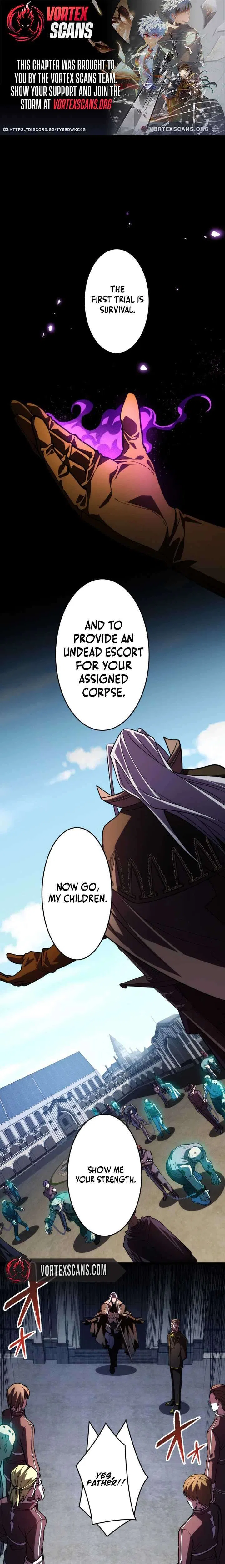 Became the Rebel of the Necromancer Family Chapter 6 – Page 1