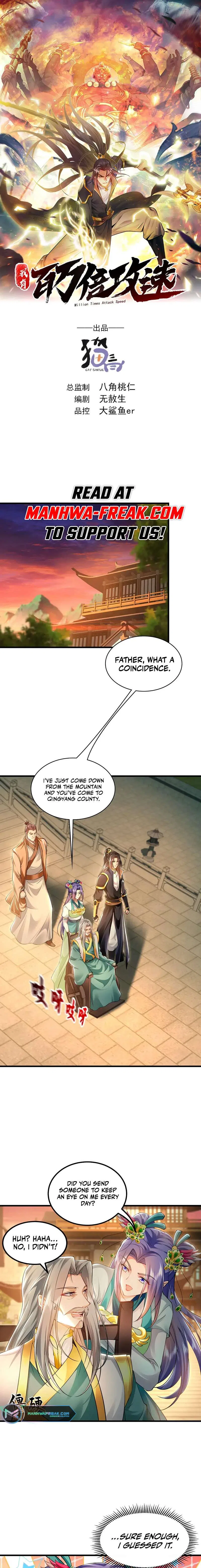 1 Million Times Attack Speed Chapter 38 – Page 1