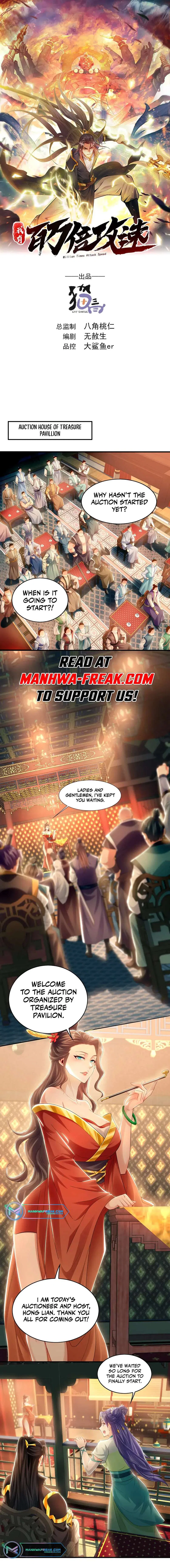 1 Million Times Attack Speed Chapter 37 – Page 1