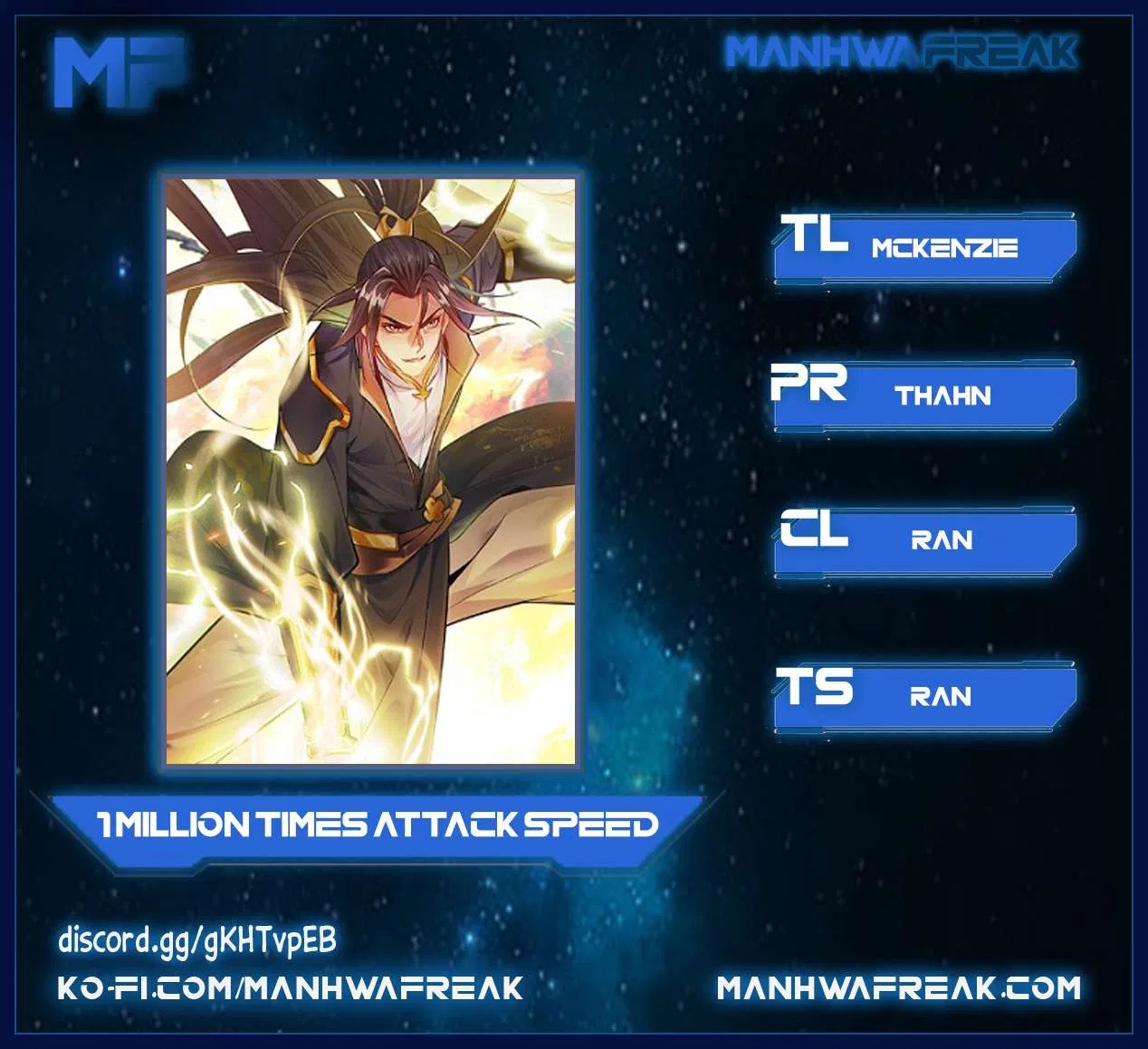 1 Million Times Attack Speed Chapter 3 – Page 1