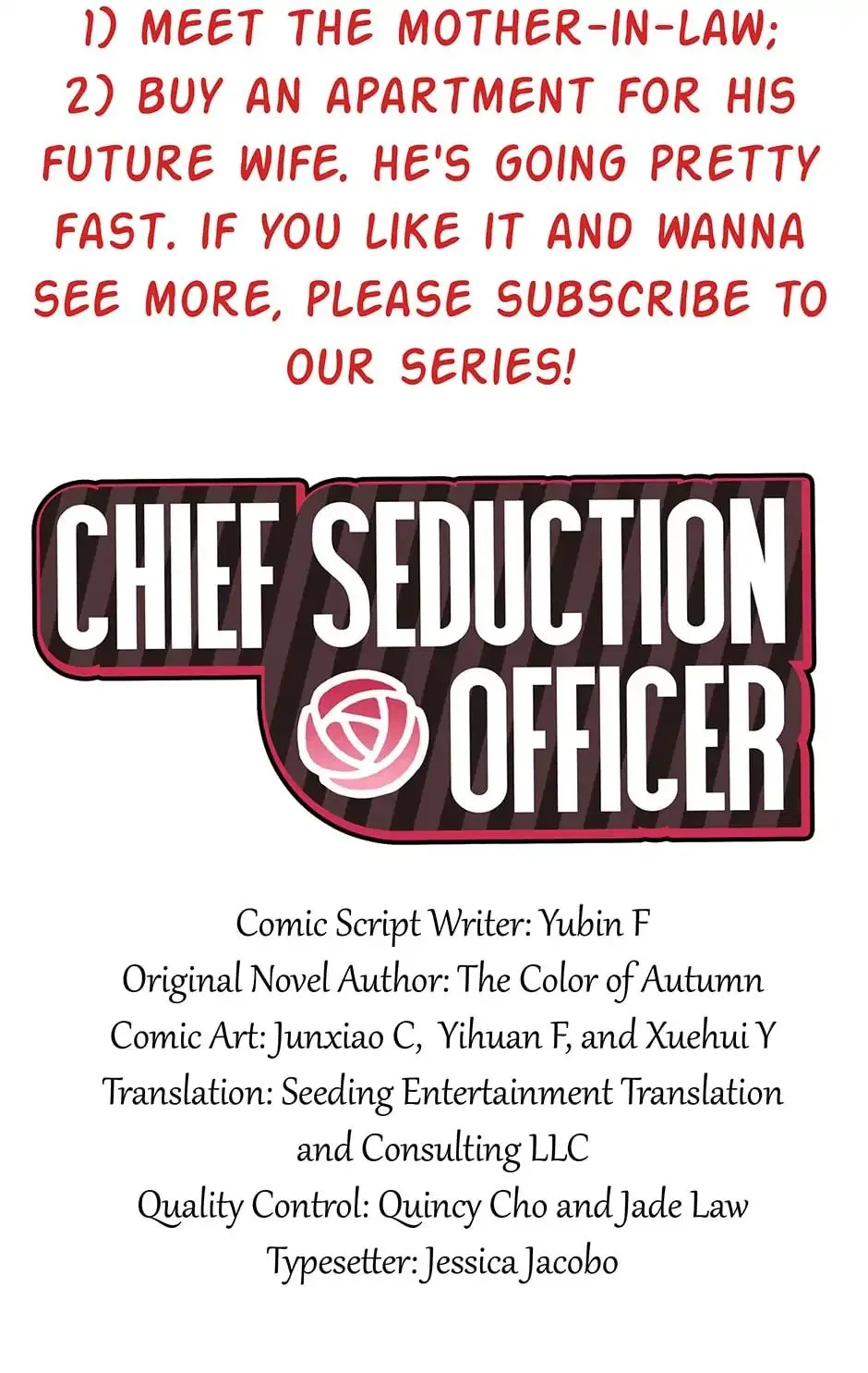 Chief Seduction Officer Chapter 3 – Page 17