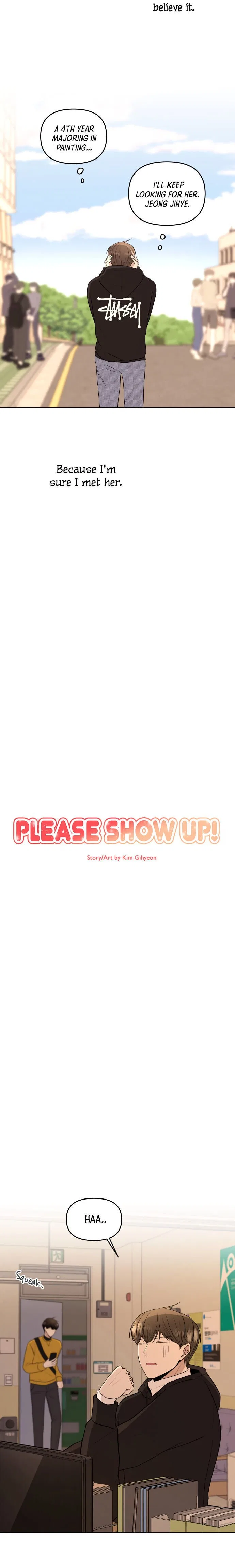 Please Show Up! Chapter 2 – Page 9