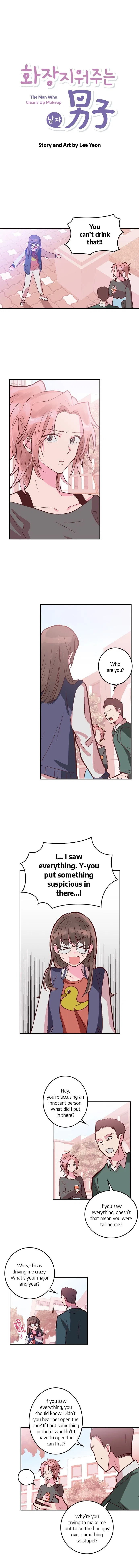 The Man Who Cleans up Makeup Chapter 8 – Page 2