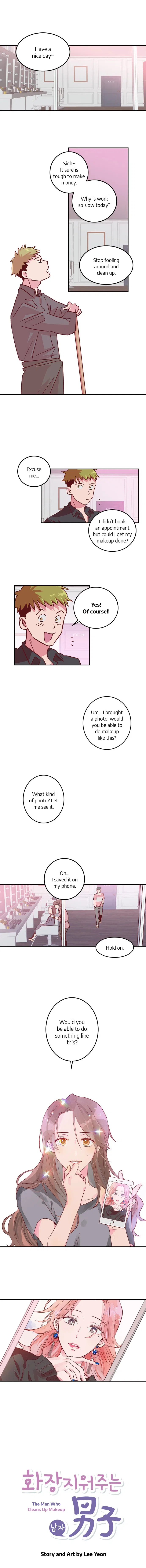 The Man Who Cleans up Makeup Chapter 3 – Page 2