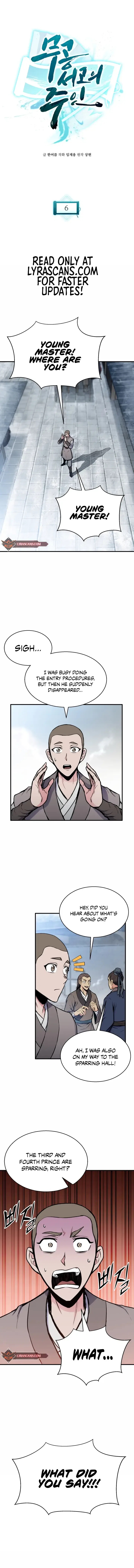 Master of the Martial Arts Library Chapter 6 – Page 1