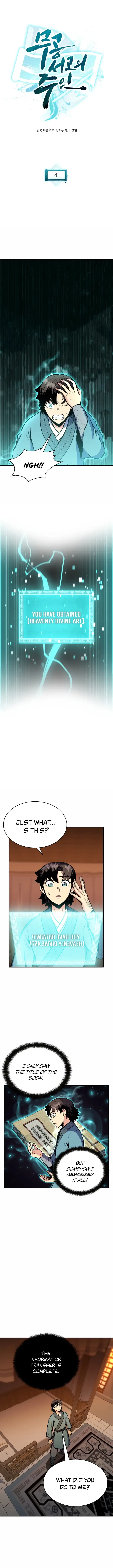 Master of the Martial Arts Library Chapter 4 – Page 1