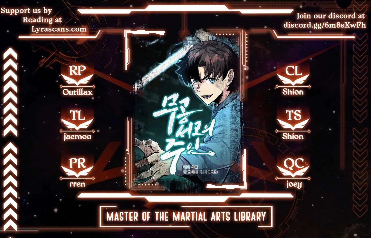 Master of the Martial Arts Library Chapter 3 – Page 1