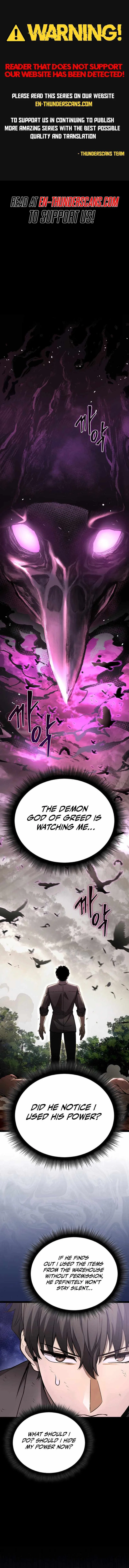 I Robbed The Storehouse Of The God Chapter 3 – Page 1