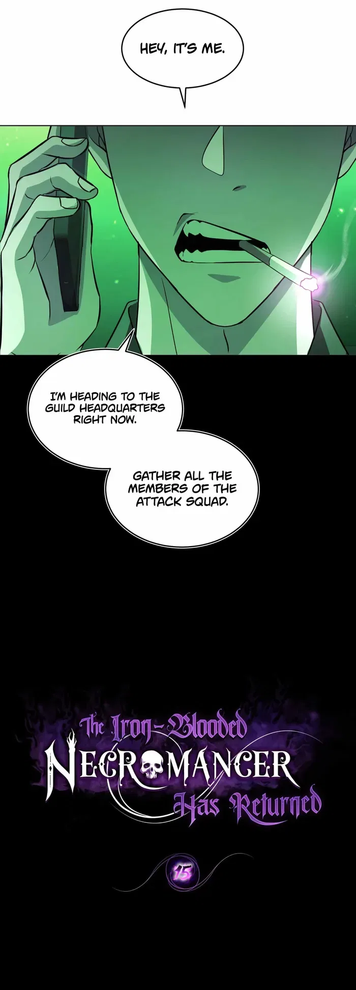 The Iron-Blooded Necromancer Has Returned Chapter 15 – Page 12