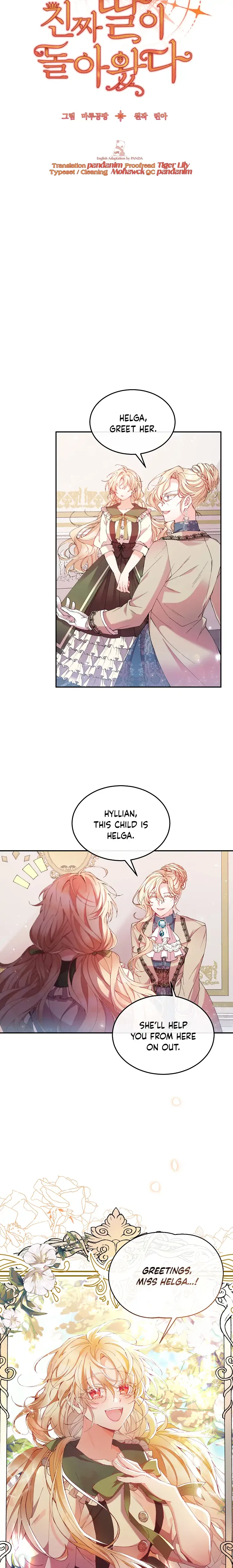 The Real Daughter is Back Chapter 2 – Page 10