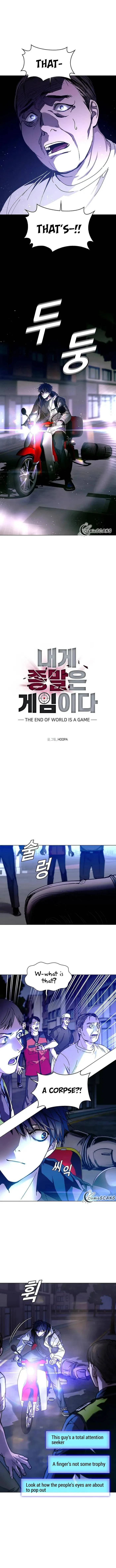 The End is a Game to Me Chapter 4 – Page 1