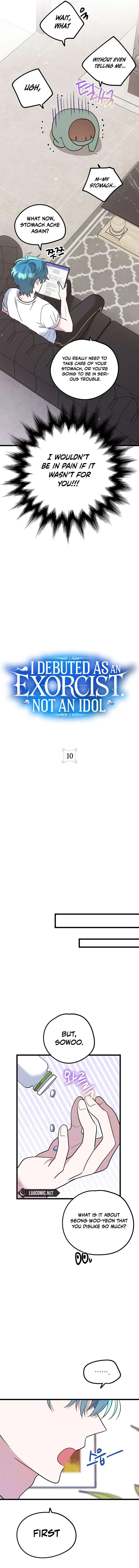 I Debuted as an Exorcist, Not an Idol Chapter 10 – Page 7
