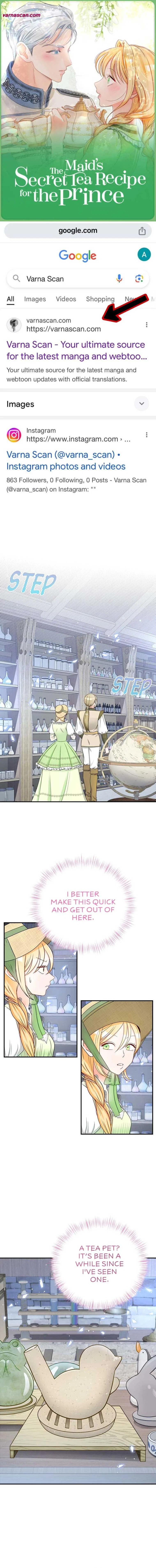 The Maid’s Secret Tea Recipe for the Prince Chapter 13 – Page 1