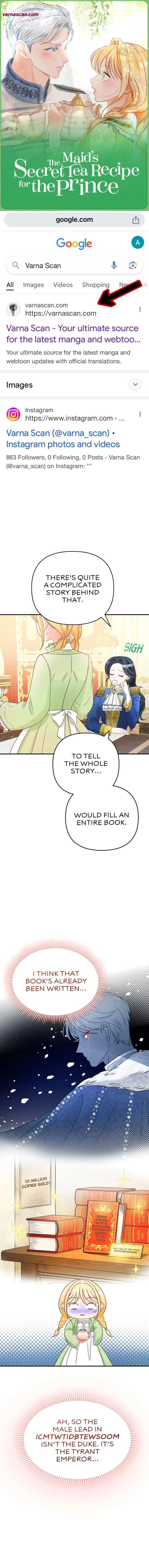 The Maid’s Secret Tea Recipe for the Prince Chapter 7 – Page 1