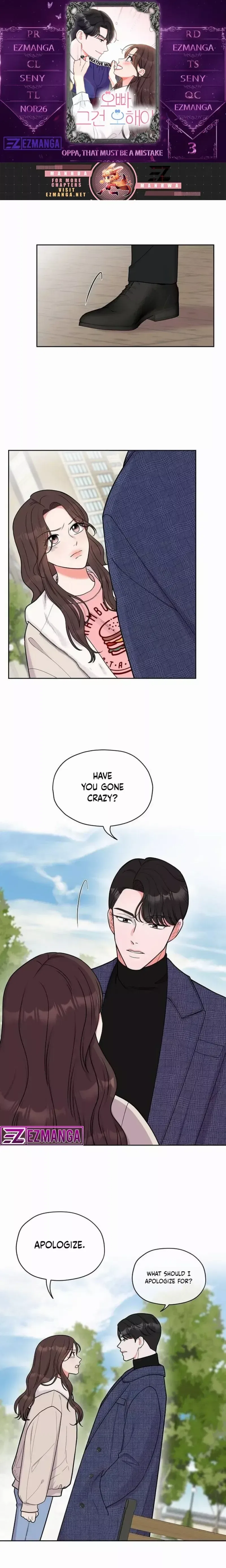 Oppa, This Is All a Mistake! Chapter 3 – Page 1