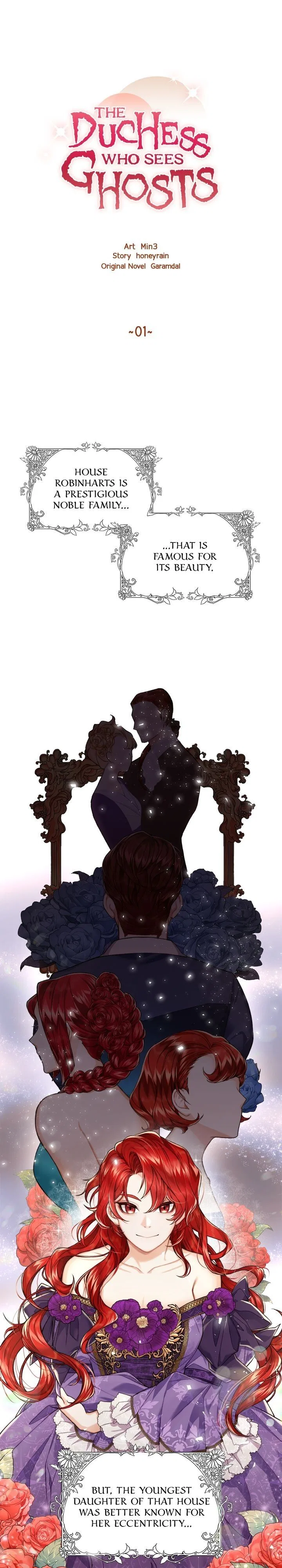The Duchess Who Sees Ghosts Chapter 1 – Page 1