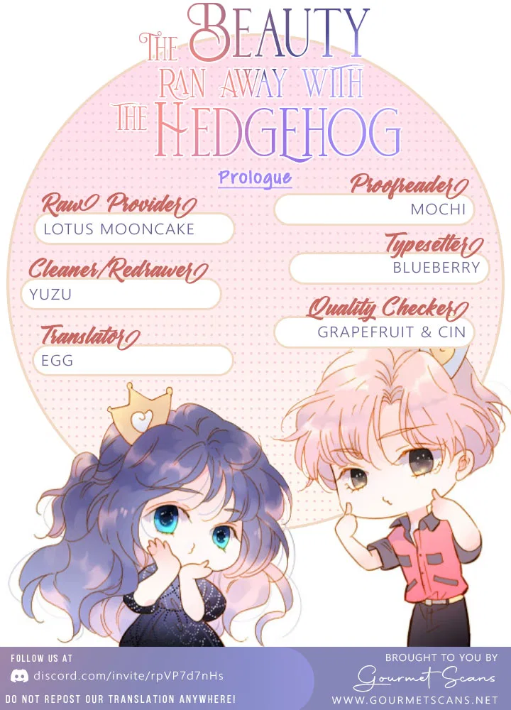 The Beauty Ran Away with The Hedgehog Chapter 0 – Page 1